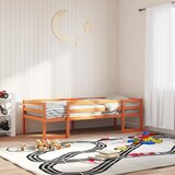 Maison Chic Otroški posteljni okvir - Otroški ležaj voščeno rjav 80x200 cm trdna borovina-J2783, (21794343) | Shoptok.si
