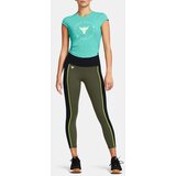 Under Armour Pjt Rck Nght Shft Cap T Q4 Turquoise Sports Crop Top T-Shirt | ePonuda.com