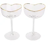Amore - Čaše set 2 - Amore, Heart Shaped, Martini