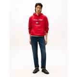 Tommy Hilfiger Majica mornarska / rdeča / bela | Shoptok.si