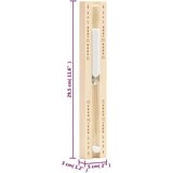  Termo-higrometer za savno 2 v 1 in peščena ura trdna | Shoptok.si