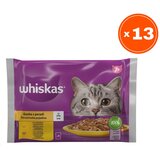 Whiskas Vlažna hrana za mačke Senior, Više vrsta mesa, 4x85g, 13 pakovanja | Eponuda.com