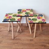 Hanah home set stolića za kafu 3Shp139, 3 dijela, šareni | Eponuda.ba