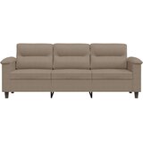  Trosjed smeđesivi 180 cm od mikrovlakana | shoptok.hr