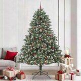 vidaXL Umestno božično drevo med 300 LED Zelena 160 x 160 x 240 cm | Shoptok.si