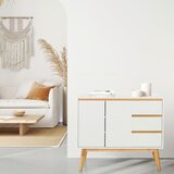 MID.YOU Široka Komoda Tarolo I, Bela | Shoptok.si
