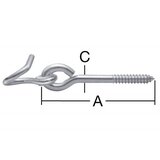  Stropna kuka 140x8,9 poc. Cene