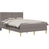  Okvir za krevet Sivo-smeđa 160 x 200 cm Poliester | shoptok.hr