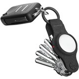 Key Smart AirTag Vegan Leather Case Air Black | shoptok.hr