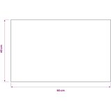  Otirač za Zadržavanje Prašine Pravokutni 40x60 cm Crni | shoptok.hr