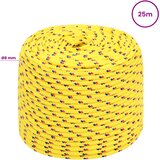  Višenamjensko pomoćno uže 8 mm 25 m Žuta PP | shoptok.hr