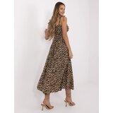 Italy Moda Dress-MI-SK-23817-8.80-black-beige | Shoptok.si
