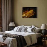  Slika - Vincent Van Gogh – Still life with yellow straw hat 90x60 Akustična | shoptok.hr