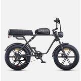 ENGWE M1 E-kolo v slogu motocikla 48 V 13 Ah 250 W 65 Nm navora za dvojno osebo - črna, (21668453) | Shoptok.si