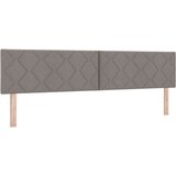  Postelja z vzmetnico z vzmetnico Taupe 200 x 200 cm blago, (5000127642) | Shoptok.si