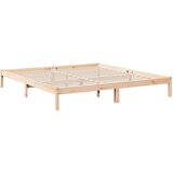  Dugi okvir kreveta bez madraca 180 x 210 cm od borovine | shoptok.hr