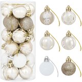  Set božićnih kuglica 72 kom. Ø 3 cm Plastika | shoptok.hr
