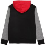 Jordan Sweater majica 'BROOKLYN' siva melange / crvena / crna | shoptok.hr
