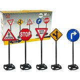 Veliki set edukativnih prometnih znakova 82 cm - 5 znakova | shoptok.hr
