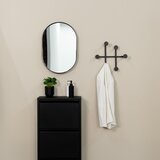 Spinder Design Crna metalna zidna vješalica Bottoni – | shoptok.hr