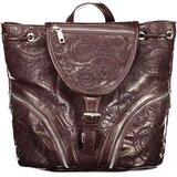 Desigual ženski mini ruksak s reljefnim uzorkom bordo | shoptok.hr