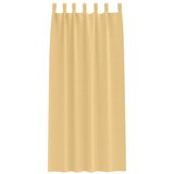  Zavjese za blackout s prstenovima 2 kom. Bež 245 x 140 cm | shoptok.hr