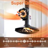 TOMERSUN magnetni ventilator za peč s termometrom in 6 lopaticami | Shoptok.si