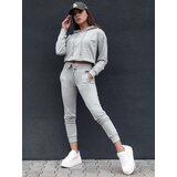 DStreet Women's hoodie TRENDHOOD light gray Cijene