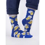 Yoclub Man's Cotton Socks Patterns Colors SKA-0054F-H900 Cene