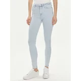 Tommy Hilfiger Jeans hlače Harlem WW0WW41311 Modra Skinny Fit