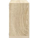  Kockaste zidne police 2 kom boja hrasta sonome 26 x 15 x 26 cm | Eponuda.ba