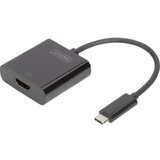 Digitus USB / HDMI Adapter [1x Muški konektor USB-C™ - 1x Ženski konektor HDMI] Crna Cijene