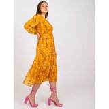 RUE PARIS Dress-RO-SK-ELB-2309.98-dark yellow | shoptok.hr