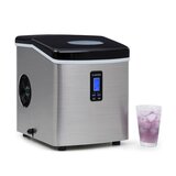 Klarstein Mr. Black Frost Izdelovalec Ledu 150W Stainless Jeklo | Shoptok.si