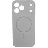  Silikonska futrola Magsafe LUX Iphone 17 PRO SIVA Cene