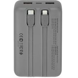 Riva Case prenosna baterija/powerbank VA2612 20.000 mAh 30W, z LCD ekranom in 2x podatkovni kabel (Type-C, Lightning) - za vse telefone | Shoptok.si