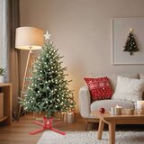 vidaXL Stalak za božićno drvce crveni 61x61x15,5 cm | shoptok.hr