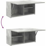  Kupaonski zidni ormarić beton sivi 60x25x30cm konstruirano drvo | shoptok.hr