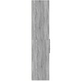  Visoka komoda siva sonome 45x42,5x185 cm od konstruiranog drva | Eponuda.ba