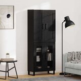  Visok predalnik Črna Orehovina 69,5 x 34 x 180 cm, (5000107549) | Shoptok.si