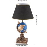 Opviq stona lampa world black blue