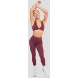 GymBeam Ženske tajice Flow Wine XS | Eponuda.ba