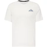 Nike Tehnička sportska majica 'Trail Solar Chase' crna / prljavo bijela