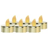 Emos LED dekoracija – 6x čajna svečka zlata, 6x CR2032 , notranja, vintage DCCV13 | Shoptok.si