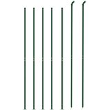  Ograda od žičane mreže s prirubnicom zelena 1,6 x 10 m | shoptok.hr