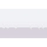  Stropna svetilka KARBON 6L bela, (21626894) | Shoptok.si