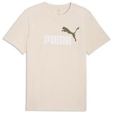 Puma Muška majica kratkih rukava Ess 2 Color N0.1 Logo, Bež Cene