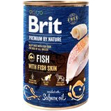 Brit Premium by Nature 6 x 400 g - Riba s ribljom kožom | shoptok.hr