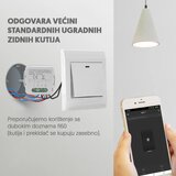  Wi-Fi smart prekidač-modul bez N provodnika, 100W | Eponuda.com