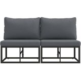 Vanjski namještaj 2 Komad Crna i antracit 70 x 71,5 x 71 cm | shoptok.hr